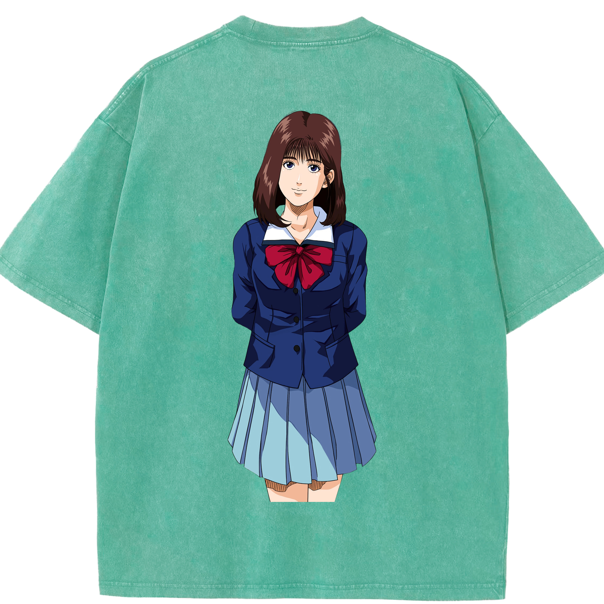 （画像用） SLAM DUNK／スラムダンク 綿100% ヴィンテージ風 半袖Tシャツ（背面プリント）